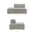 thumbnail image 5 of Restore 4-Piece Performance Fabric Upholstered Modular L-Shaped Sofa, 5 of 10