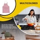 thumbnail image 2 of Unisex Kitchen Front Bolsets Delantal Grasa a prueba de ropa Chef cocinar BIB al aire libre BBQ Server Artist Bakery Restaurante Gadgets Pink Monstrate HA010194-06, 2 of 6