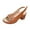 Brown, variant on Summer Woman Sandals Women Beach Fashion Chunky Heel Open Toe Slip-On Peep Toe Ankle Strap Hollow Slippers Casual Daily Shoes Brown 8
