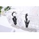 thumbnail image 5 of Paquete de 20 ganchos giratorios de plástico extra fuerte para viajes en casa, ganchos para ropa, pinzas para ropa, clips para sombreros, 4,3 pulgadas (blanco) Ormromra WRJM-183, 5 of 6