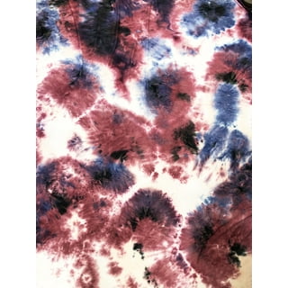 Tie Dye Fleece Fabric By The Yard