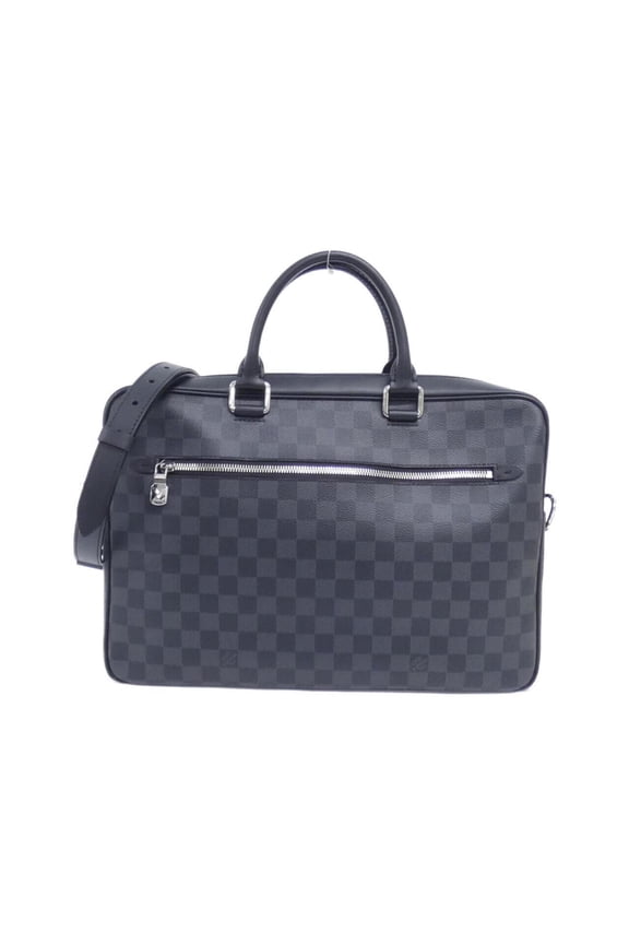 Pre-Owned Louis Vuitton Damier Graphite Porte Documents Business MM N50200 Handbag Briefcase