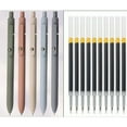 thumbnail image 4 of pdqouc Back To School Season Neutral Pen High School Morandi 5 Boxed Pen Pens for College School office Supplies Classroom Stationery Writing Supplies 5ml, 4 of 7