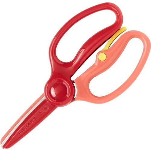 Fiskars Preschool Training Scissors Left/Right - Metal - Blunted Tip - 1