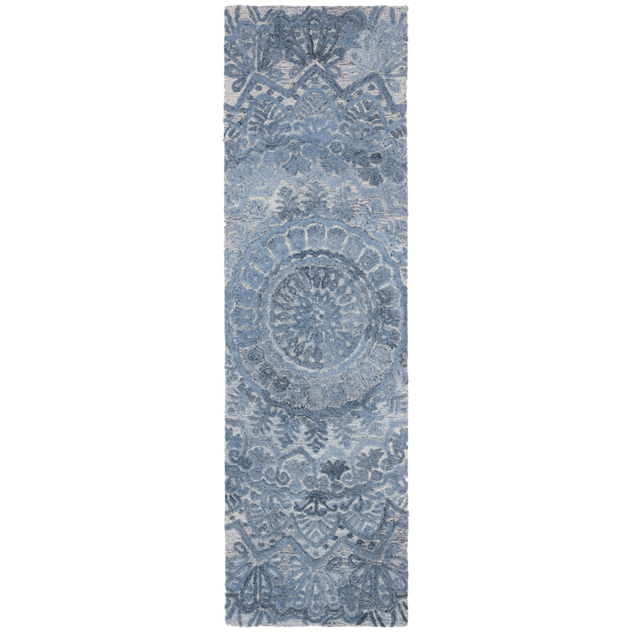 SAFAVIEH Marquee Georgiana Floral Area Rug, Blue/Ivory, 9' x 12'