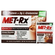 MET-Rx - Meal Replacement Protein Powder Original Vanilla - 40 Packet(s)