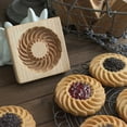 thumbnail image 3 of Wooden Cookie Stamp & Shortbread Mold Set - 3D Embossing Baking Molds for Springerle, Linzer, Maamoul Cookies | DIY Kitchen Tool, 3 of 8