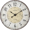 thumbnail image 2 of MODE HOME 24 Inch Large Wall Clock, Rustic Round Farmhouse Wall Clocks for Living Room Decor, Silent Non-Ticking Battery Operated Clock with Large Numerals, Vintage Oversized Decorative Wall Clock, 2 of 9