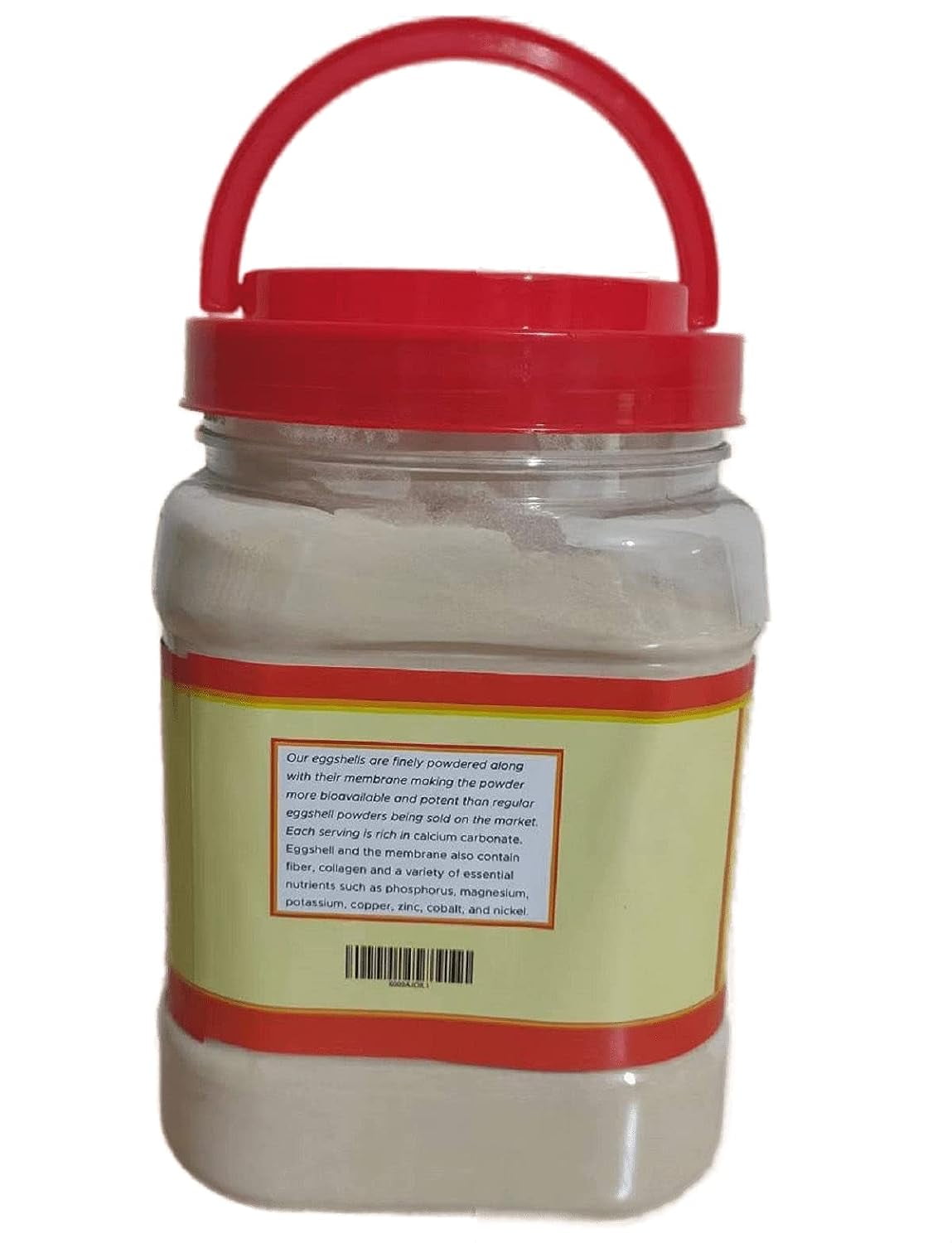 Eggshell+Membrane Powder,16 oz: Eggshell Powder Combined with Eggshell Membrane Powder Supplement