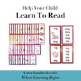 thumbnail image 4 of Brainstrong Familias de Letras 250 Tarjetas de Palabras Fonéticas, 4 of 8