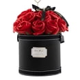 thumbnail image 1 of Caja de Arreglo Floral Circular con Flores Rojas, 1 of 3