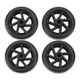 thumbnail image 1 of Roue de Valise, Installation Facile Durable Rouleau Lisse 4 Pcs Roues de Bagages en PVC pour Voyage, 1 of 7