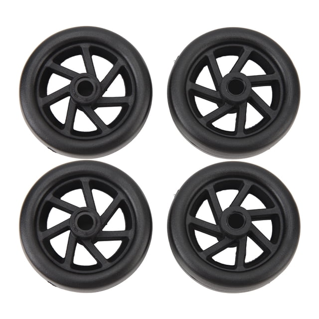 Roue de Valise, Installation Facile Durable Rouleau Lisse 4 Pcs Roues de Bagages en PVC pour Voyage