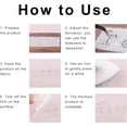 thumbnail image 5 of 2 Sheets 10.03"x7.48" Cursive Alphabet Letters from A-Z Hotfix Transfer Rhinestone Iron on Patches for Clothing DIY Projects Shoes Garments and Bags DecorationCrystal, 5 of 6