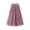 Purple, variant on HXWCHs High Waist Pleated Midi Skirt Elegant Flowy A Line Flare Dressy Skirt for Women Plus Size Daily Wear and Purple One Size