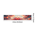 thumbnail image 4 of LUUFILx Floral Lantern Backdrop Decoration Chinese New Year Festival Celebration Romantic Party Background Photography Prop Wall Hanging Banner, 4 of 8