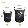thumbnail image 5 of Large Laundry Hamper, Game Of Thrones Collapsible Laundry Basket With Handles, Tall Storage Basket For Blanket, Toys, Dirty Clothes In Living Room, Bedroom, Bathroom, Nursery, 5 of 7