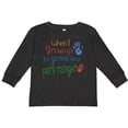 thumbnail image 3 of Inktastic Park Ranger Future Boys or Girls Long Sleeve Toddler T-Shirt, 3 of 5