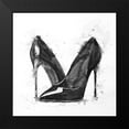 thumbnail image 2 of Atelier B Art Studio 12x12 Black Modern Framed Museum Art Print Titled - BLACK HIGH HEELS SHOES, 2 of 5