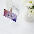 thumbnail image 4 of Koyal Wholesale Purple Agate Place Cards for Wedding Party Tables, Seating Name Place Cards for Holders, 60 Pack, 4 of 5