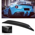 thumbnail image 2 of For Ferrari F12 2011-2016 Rear Spoiler Wing Real Carbon Fiber Car Tailgate Flap Trunk Lid Trim Decklid Upper Splitter Cover Lip, 2 of 5