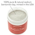 thumbnail image 2 of Bentonite Clay Powder for DIY Detox Body & Face Mask Pore Cleansing, (8.0 oz) by Pure Body Naturals, 2 of 8