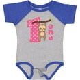 thumbnail image 3 of Inktastic Pink Sloth 1st Birthday Girls Baby Bodysuit, 3 of 5
