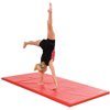 GSC Bonded Foam Training Mat, 6' x 12' x 2", 4-Sided Fasteners, Blue