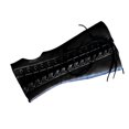 thumbnail image 1 of medieval bracers faux leather knight black, 1 of 7