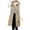 Khaki-01, variant on HTNBO Women's Oversized Long Down Vest Winter Outdoor Coats with Hood Long Puffer Vest Winter Coats Sleeveless Warm Jacket