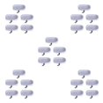 thumbnail image 1 of VONKY 5pieces Steam Swob Microfiber Pad Covers For Absorbency And Dirt Removal Without Shedding 5Set, 1 of 6