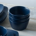 thumbnail image 5 of Noritake Colorscapes NoN Swirl (Navy on Navy) 12-Piece Square Dinnerware Set, Service for 4, 5 of 7