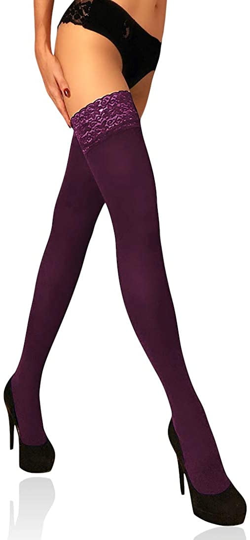 MILA MARUTTI Opaque Thigh High 