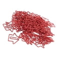 thumbnail image 1 of 100Pcs House Shaped Paper Clips, Iron Wire Bookmark Cute Paper Clips Marking Clips Fancy Paperclips, for Organizing, Marking, 1 of 7