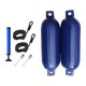 thumbnail image 2 of 2 defensas anticolisión para barco con cuerda e inflador para atraque. Azul, 2 of 9