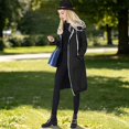 thumbnail image 5 of Zip up Long Sleeve Hoodies for Women, Oversized Tunic Tops for Women Comfort Sweatshirt Cute Hoodies Jackets Casual Athletic Women Hooded Top Chic Tops,Black,S, 5 of 5