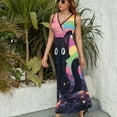 thumbnail image 3 of Cute Planet Cat Sleeveless Dress Female Clothing Dress Women Summer 2025 Dress, 3 of 7