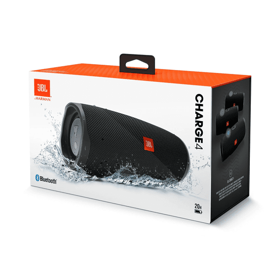 Open Box JBL JBLCHARGE4BLKAM Charge 4 - Portable Bluetooth speaker - Black