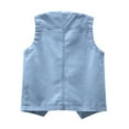 thumbnail image 3 of RYDCOT Denim Vests for Women Casual Oversized Button Down Sleeveless Jean Jacket Fashion Casual Western Outerwear with Pockets Clearance, 3 of 3