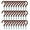Brown, variant on Unique Bargains 30pcs Cup Hooks 1 Inch Vinyl Coated Screw-in Ceiling Wall Thread Hooks Great for Indoor Outdoor Hanger Brown