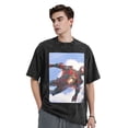 thumbnail image 2 of Spider-Man 210g Men's Crew Neck Washed Short Sleeve T-Shirt - Hot Stamping, 2 of 7