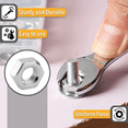 thumbnail image 3 of 700 Pcs Écrous et Boulons Assortiment Kit avec Étui, Acier Inoxydable Vis & Boulon Tête Assortiment Vis Rondelles Plates, 3 of 7
