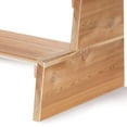 thumbnail image 5 of All Things Cedar HT34 2 Tiered Western Red Cedar Spa Hot Tub Steps, 5 of 5