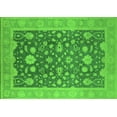 thumbnail image 1 of Ahgly Company Indoor Rectangle Oriental Green Industrial Area Rugs, 5' x 7', 1 of 4