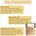 thumbnail image 5 of Crema Con Oro de 24k 50ml GLO24K  Para Ojos, 5 of 5