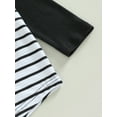 thumbnail image 6 of Bagilaanoe 2pcs Toddler Baby Boy Long Pants Set Stripes Print Long Sleeve T-shirtTops + Sweatpants 6M 12M 18M 24M 3T Kids Casual Outfits, 6 of 8