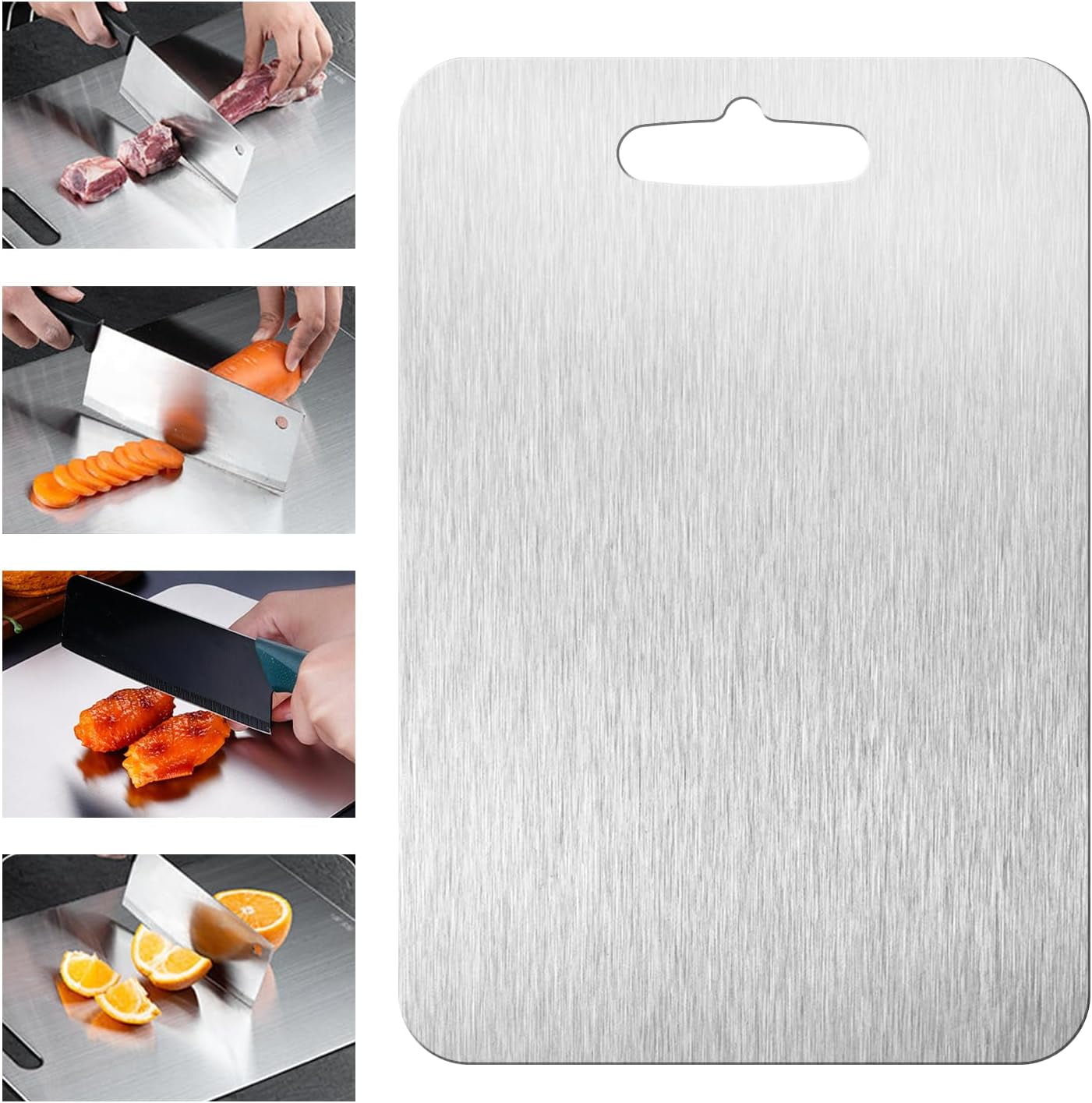 Extra Large Cutting Boards,Non Slip,BPA Free Reversible Titanium Cutting Board,Kitchen Cutting Board for Meat,Vegetables,Fruits,Bread,Cheese,Kitchen Gadgets Gift,Kitchen Accessories