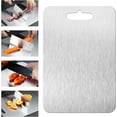 thumbnail image 2 of Cutting Board for Kitchen,304 Stainless Steel Cutting Board,Non Slip,BPA Free Reversible,Chopping Board Cutting Mat for Home Kitchen Cooking,Kitchen Accessories, 2 of 9