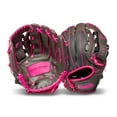 thumbnail image 2 of Franklin Sports Shok Sorb Kids Baseball + Teeball Glove - Youth Baseball, Softball + Tball Glove for Boys + Girls - Right Hand Throw - Pink - 10.5", 2 of 8