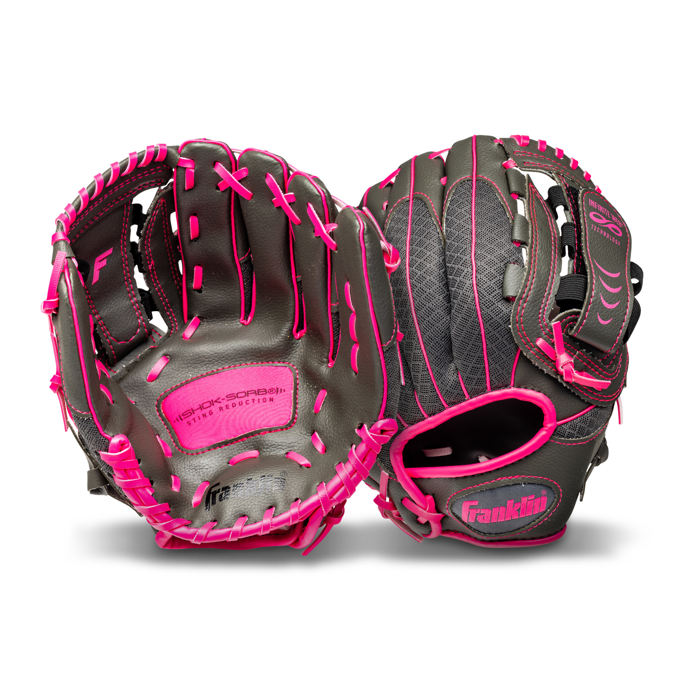 Franklin Sports Shok-Sorb Kids Teeball Glove, 10.5in photo 2